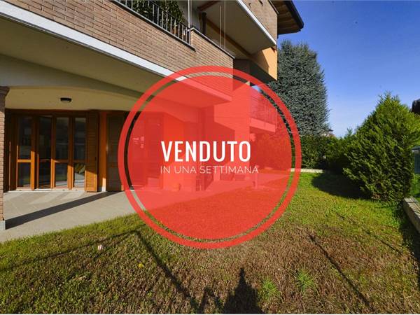 TRILOCALE DA VIVERE: GIARDINO, TAVERNA E BOX DOPPIO