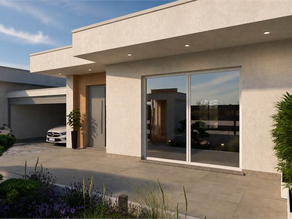 Lusso Contemporaneo su un Unico Livello: La Tua Nuova Villa a Gerenzano