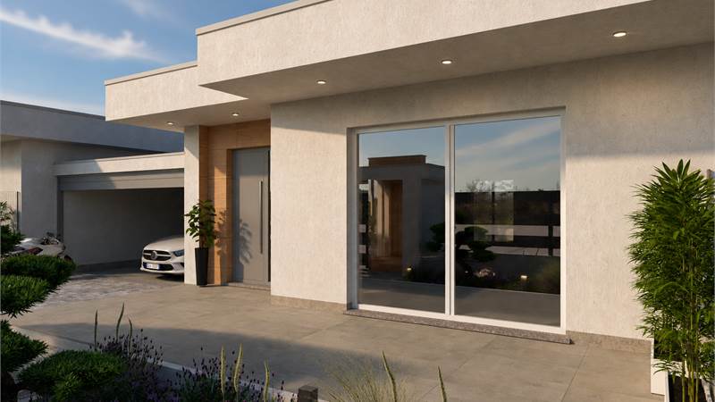 Lusso Contemporaneo su un Unico Livello: La Tua Nuova Villa a Gerenzano