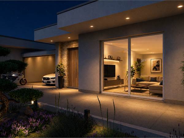 Lusso Contemporaneo su un Unico Livello: La Tua Nuova Villa a Gerenzano
